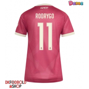 Real Madrid Rodrygo Goes #11 Tredje trøje Dame 2026-27 Kort ærmer Real Madrid Rodrygo Goes #11 Tredje trøje Dame 2026-27 Kort ærmer